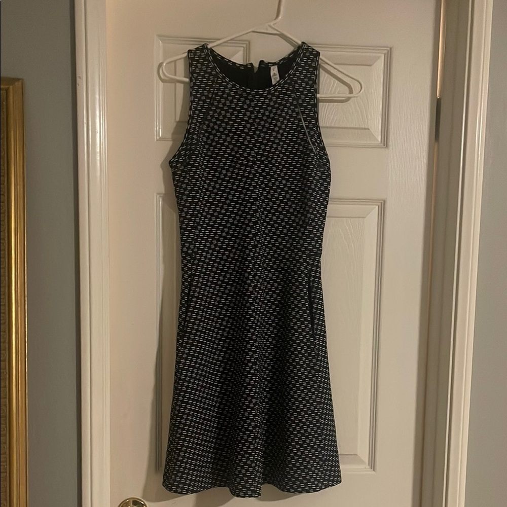 lululemon athletica Black and White Mini Dress